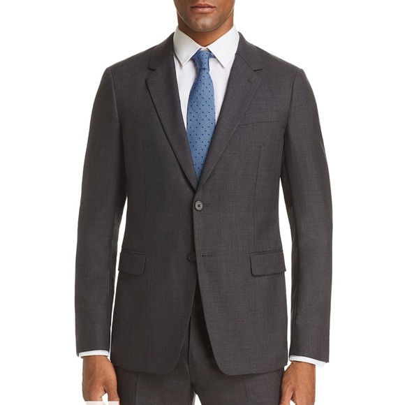 Theory Other - Theory Wellar Gray Sharkskin Jacket